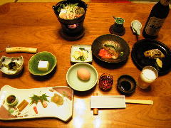夕食