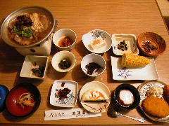 夕食